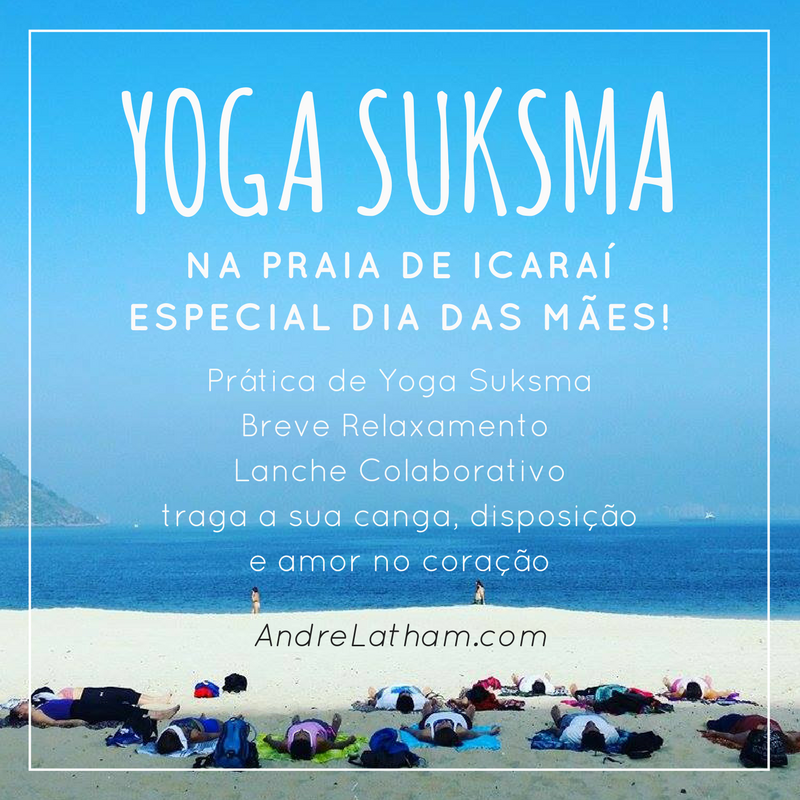 Yoga Suksma na Praia de Icaraí - Niterói